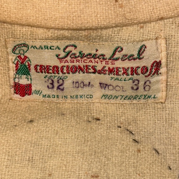 Vintage 1930’s - 1950’s Mexican Tourist Jacket - Picture 8 of 9